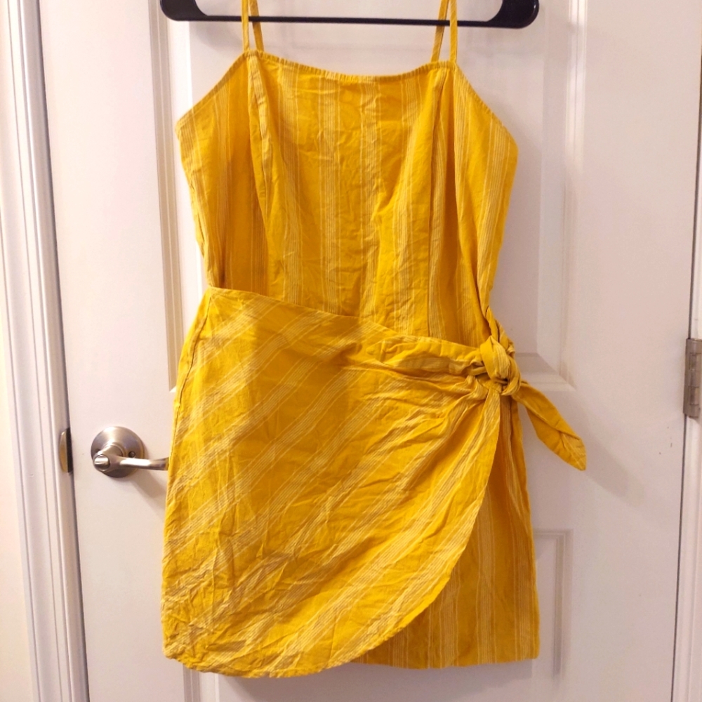 Altar'd State Sundress Yellow Size M